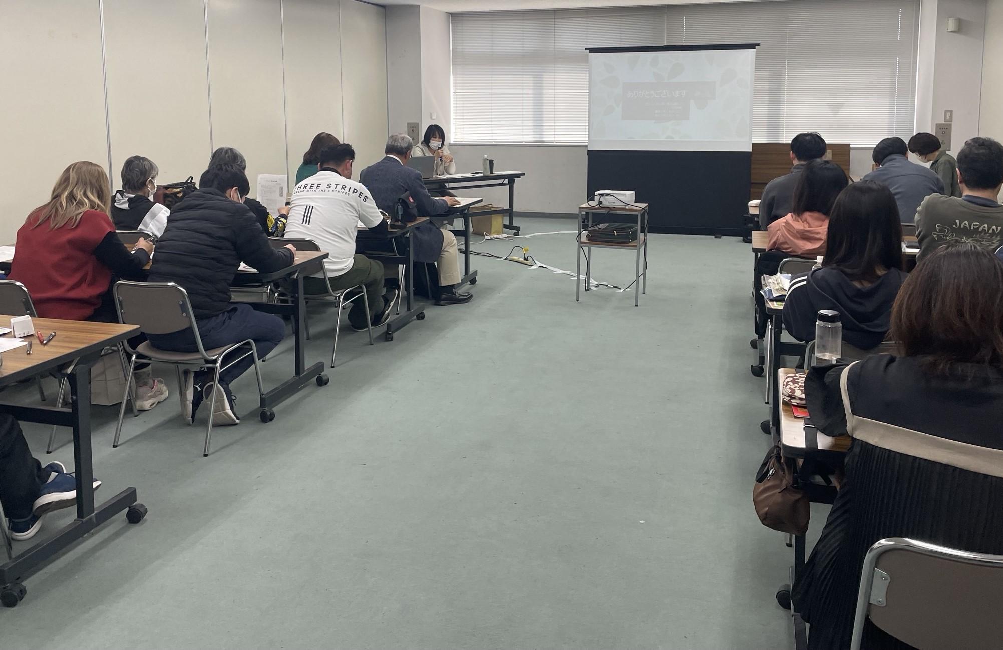 プランター寄せ植え 講座 第1回講習を開催しました。